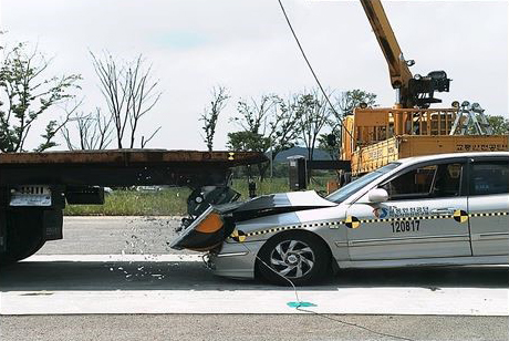 10-ton truck TMA impact test